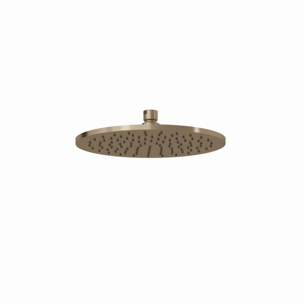 Kludi A-QA Tellerkopfbrause 250 mm flache Ausführung Brushed Bronze, 64325N1-00