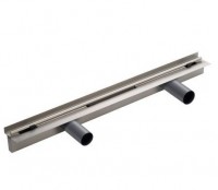 Drain4you Duschrinne Drain4you Duschrinne Mauerdrain 100090, 900 x 20 mm, Bauhöhe 63 mm, 2 x Siphon