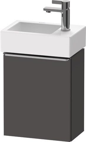 Duravit D-Neo Waschtischunterbau wandhängend Graphit Matt 364x222x440 mm - DE4218L70490000