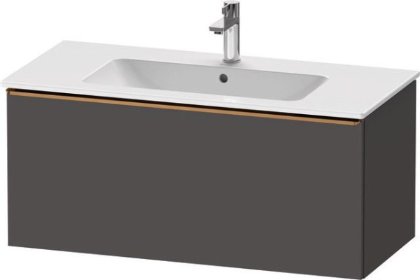 Duravit D-Neo Waschtischunterbau wandhängend Graphit Matt 1010x462x440 mm - DE4263004490000