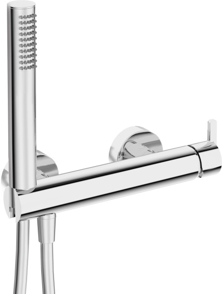 Neuesbad Serie 600 Brausearmatur mit Brauseset, Oberfläche: chrom