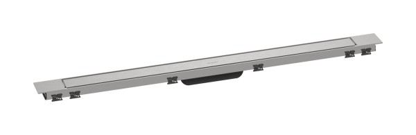 Hansgrohe Fertigset Duschr.RainDrain Match Plus 1000mm höhenverst.Rahmen Edelstahl gebü., 56217800