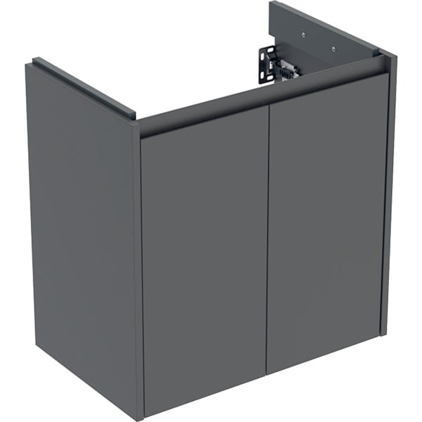 Geberit Renova Compact Unterschrank für Waschtisch, mit zwei Türen: 59.1x60.6x36.4cm, 504085JK1