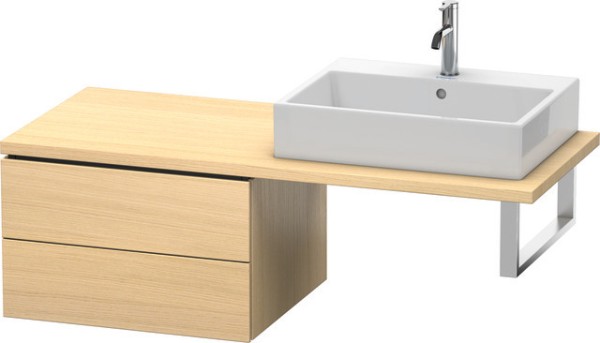 Duravit L-Cube Unterschrank für Konsole Mediterrane Eiche Matt 620x547x400 mm - LC583807171