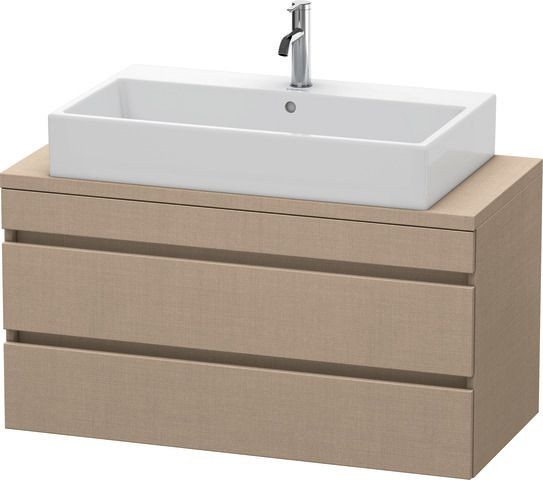 Duravit DuraStyle Konsolenwaschtischunterbau wandhängend Leinen Matt 1000x478x512 mm - DS530907575