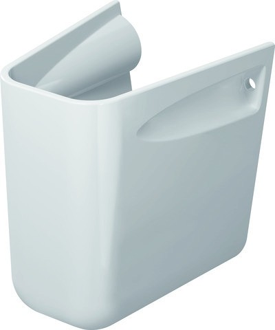 Duravit D-Code Halbsäule Weiß Hochglanz - 0857180000