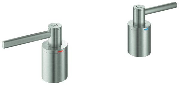GROHE Hebelgriff Atrio 18034 2 STK supersteel, 18034DC3