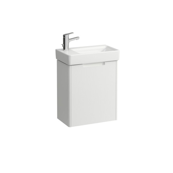 LAUFEN Waschtischunterschrank JUNA 262x454x522 1 Tür m. Griffmulde f.WT H815955 weiß matt, H41145110