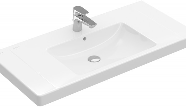 Villeroy & Boch Schrankwaschtisch Subway 717580R1, B:800, T: 470mm, weiss mit ceramicplus