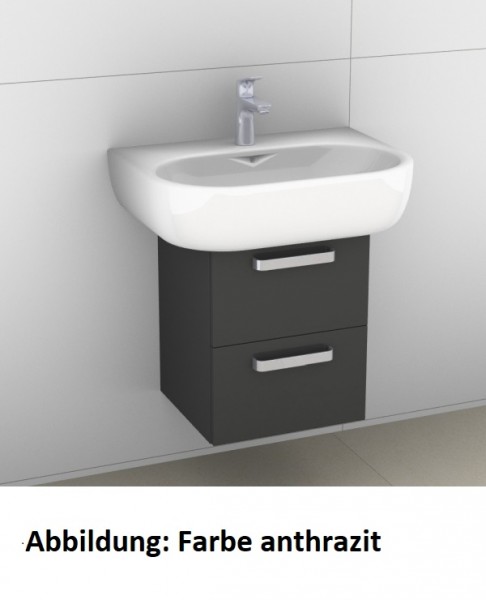 Artiqua 413 Waschtischunterschrank für 4U 223460 Riviera Eiche quer NB, 413-WU2L-K17-7179-438