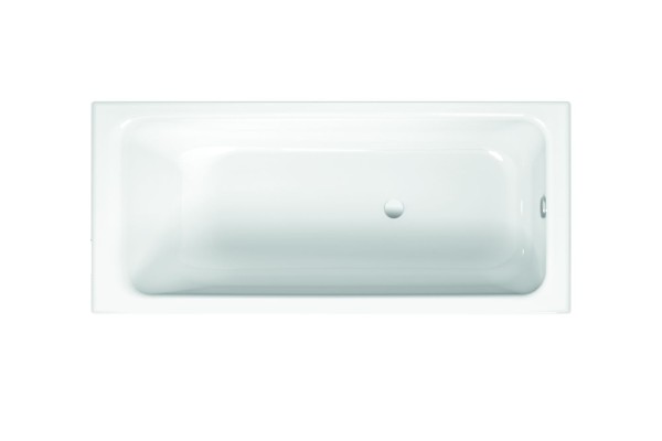 Bette Rechteck-Badewanne Select 3410, 160x70x42 cm weiß 2 Griffbohrungen, Abl. FE, 3410-0002GR