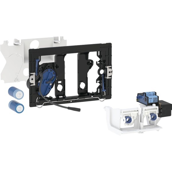 Geberit WC-Steuerung elektronisch, Batteriebetrieb, für Sigma Unterputz-Spülkasten 12, 115704006