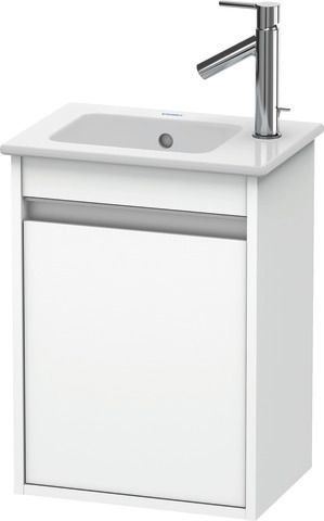 Duravit Ketho Waschtischunterbau wandhängend Weiß Matt 400x285x550 mm - KT6417L1818