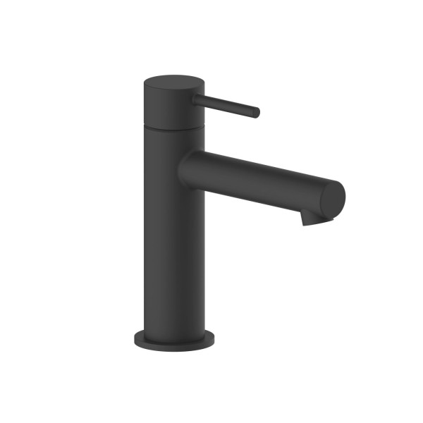 Herzbach SIRO BLACK WT-Einlochbatterie M-Size ohne Ablauf Schwarz matt, 30.120320.1.12