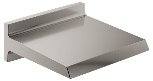 Keuco Schwallbrause meTime_spa 59982, für Wandanschluß, Nickel gebürstet, 59982050000
