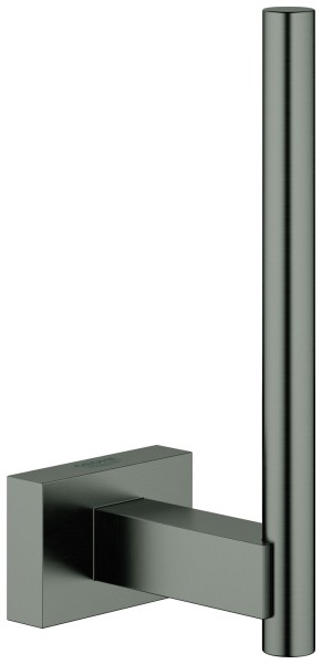 GROHE Reservepapierhalter Essentials Cube 40623_1 hard graphite gebürstet, 40623AL1