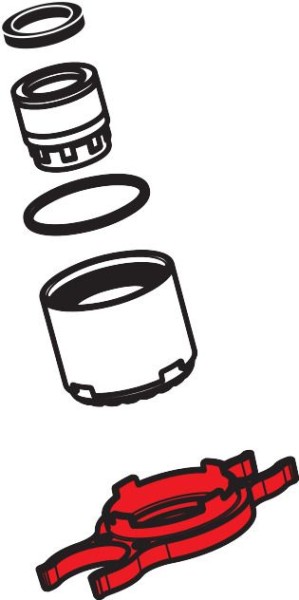 Hansgrohe Strahlformer Axor Spültischmischer , 95909000