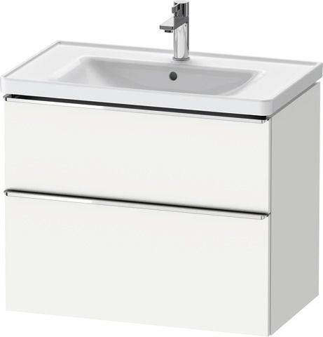 Duravit D-Neo Waschtischunterbau wandhängend Weiß Matt 784x452x625 mm - DE4355010180000