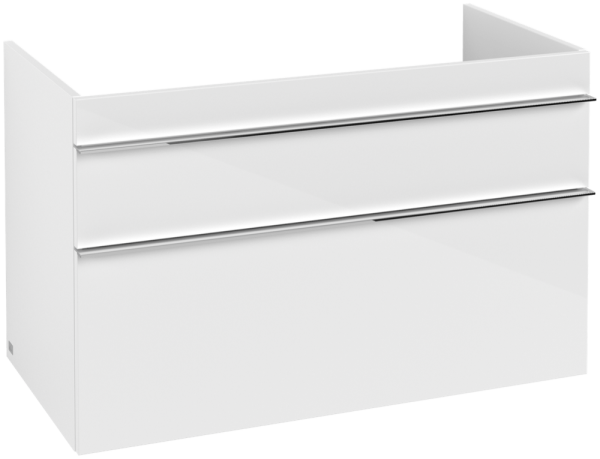 Villeroy & Boch Waschtischunterschrank Venticello A92601DH, B:953, H:590, T:502mm, Glossy White