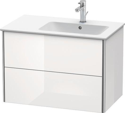 Duravit XSquare Waschtischunterbau wandhängend Betongrau Matt 810x478x560 mm - XS417700707