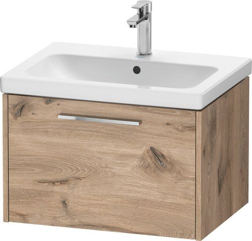 Duravit D-Code Waschtischunterschrank wandhängend Auszug 1,