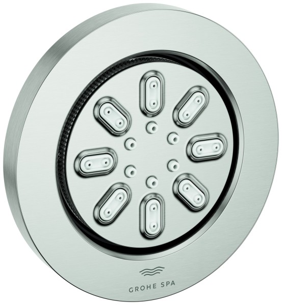 Grohe Seitenbrause 26801 Rainshower Aqua runde Form supersteel, 26801DC0