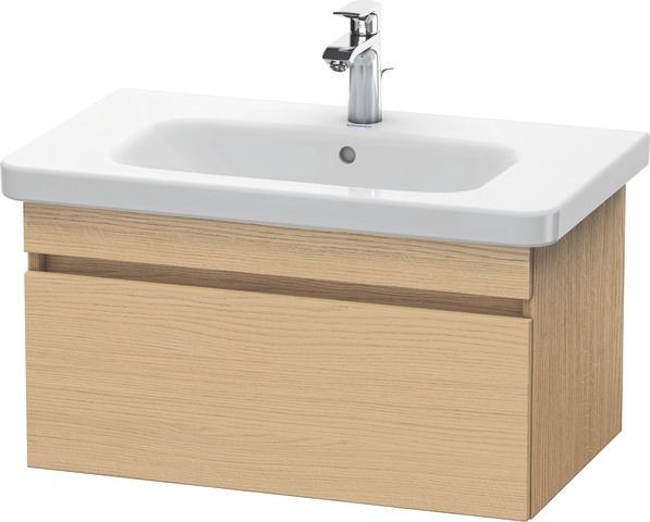 Duravit DuraStyle Waschtischunterbau wandhängend Natur Eiche Matt 730x448x398 mm - DS638103030