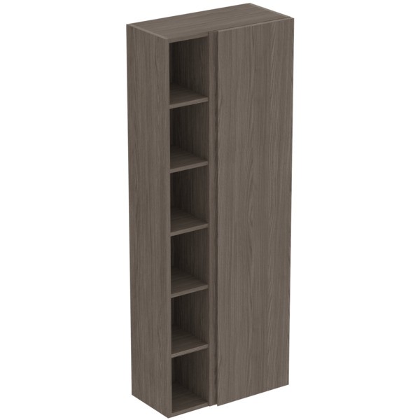 Ideal Standard Hochschrank Finesse 600x300x1600mm Tür A:rechts Ulme dunkel, E3442UR
