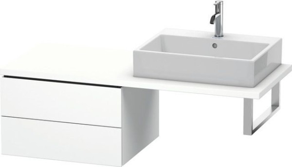 Duravit L-Cube Unterschrank für Konsole Weiß Supermatt 620x547x400 mm - LC583808484