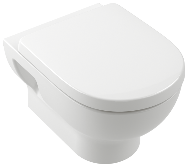 Villeroy & Boch Tiefspül-WC O.novo 5C39C0 360x520x312mm Ru. wandh Abg waagr m TwistFle3 weAlpinABc+
