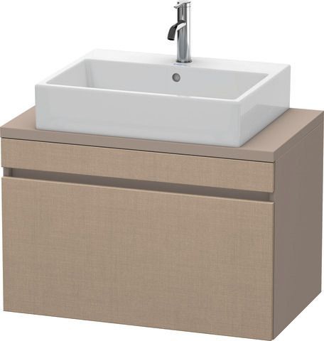 Duravit DuraStyle Konsolenwaschtischunterbau wandhängend Leinen & Basalt Matt 800x478x512 mm - DS530