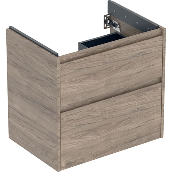 Geberit Renova Plan Unterschrank für Waschtisch, mit zwei Schubladen: 64.4x60.6x44.6cm, 504028JR1