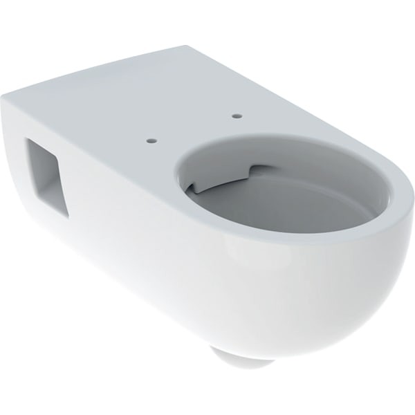 Geberit Renova Comfort Wand-WC Tiefspüler teilgeschlossene Form, Rimfree, KeraTect, 500693018