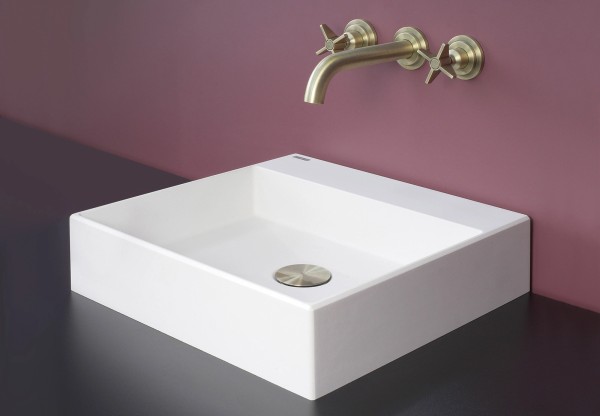 Neuesbad Serie 400 Unterputz Waschtischarmatur, inklusive Einbaukörper, Oberfläche: messing