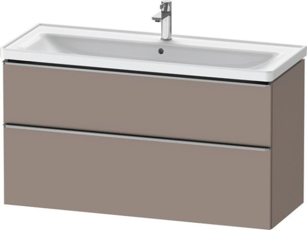Duravit D-Neo Waschtischunterbau wandhängend Basalt Matt 1184x452x625 mm - DE4391070430000