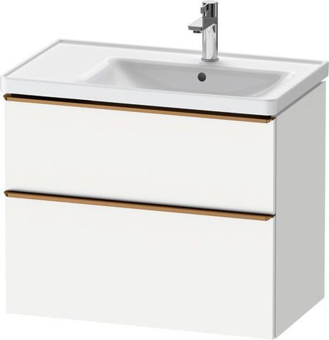 Duravit D-Neo Waschtischunterbau wandhängend Weiß Matt 784x452x625 mm - DE4358004180000