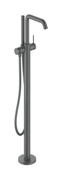Hansgrohe Wannenmischer Tecturis S bodenstehend Brushed Black Chrome,73440340