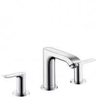 Hansgrohe 3-Loch Hansgrohe 3-Loch Waschtischarmatur 100 Metris chrom, 31083000