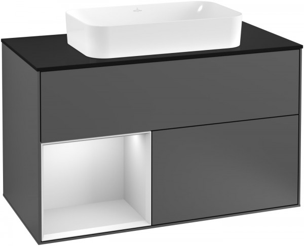 Villeroy & Boch Waschtischunterschrank Finion F24 1000x603x501mm WT mittig, F242MTGK
