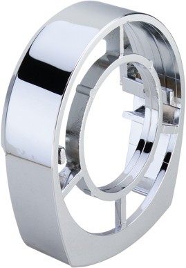 Viega Zulaufabdeckhaube 6161.04, in 80x28mm Kunststoff verchromt