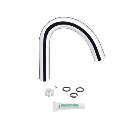 Hansgrohe Auslauf Axor Terrano 2-Griff Waschtischarmatur chrom, 96521000