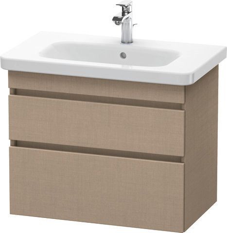 Duravit DuraStyle Waschtischunterbau wandhängend Leinen Matt 730x448x610 mm - DS648107575