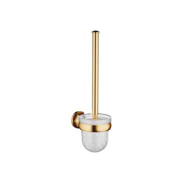 Dornbracht Toiletten-Bürstengarnitur , Wandmodell MADISON 83900361 Messing gebürstet (23kt Gold)