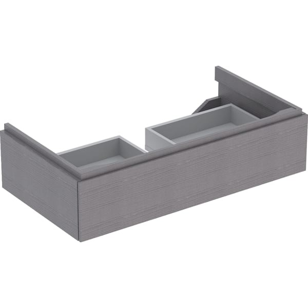 Geberit Xeno2 Unterschrank f. Waschtisch, 1 Schublade 88x22x46,2cm, sculturagrau, 500508431