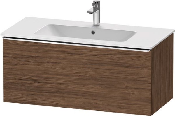Duravit D-Neo Waschtischunterbau wandhängend Nussbaum dunkel Matt 1010x462x440 mm - DE4263010210000
