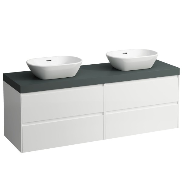 Laufen Waschtischunterschrank und Waschtisch-Platte LANI 495x1570x580
