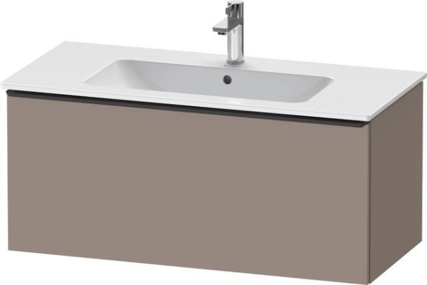 Duravit D-Neo Waschtischunterbau wandhängend Basalt Matt 1010x462x440 mm - DE42630BD430000