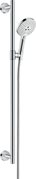 Hansgrohe Brausenset Raindance Select S 120 Unica Comfort 900mm weiss/chrom, 26322400