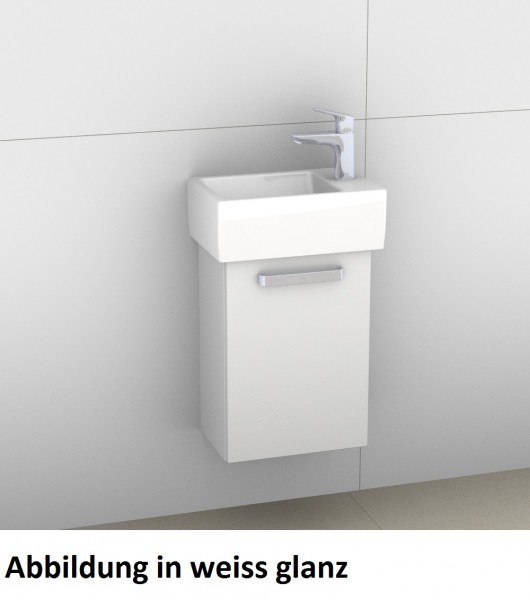 Artiqua 414 Waschtischunterschrank für Memento 533341, Weiß Matt Select, 414-WUT-V22-L-7161-171