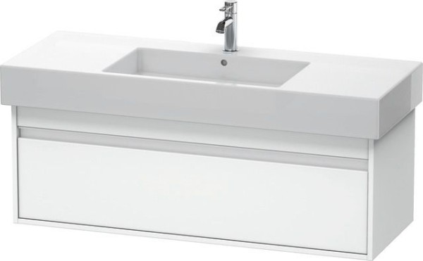 Duravit Ketho Waschtischunterbau wandhängend Weiß Matt 1200x455x410 mm - KT669201818